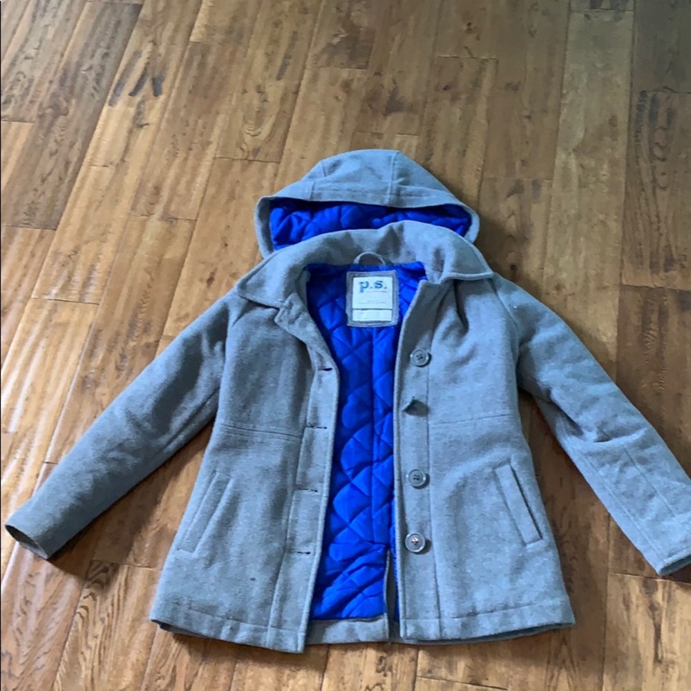 PS from Aeropostale Pea Coat, Removable Hood